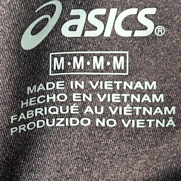 ASICS Women's Capri Leggings Size Medium Burgundy / Wine New with tags | Running - Picture 4 of 6